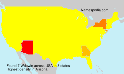 Surname Wdowin in USA Surname Wdowin in USA