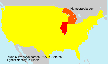 Surname Wdowyn in USA