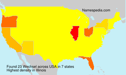 Surname Wechsel in USA Surname Wechsel in USA