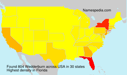 Surname Wedderburn in USA Surname Wedderburn in USA