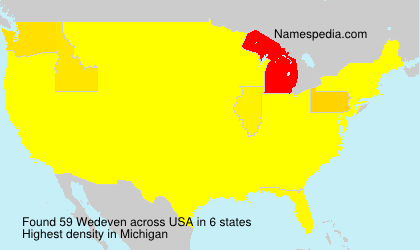 Surname Wedeven in USA Surname Wedeven in USA
