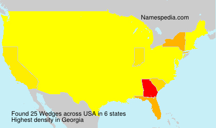 Surname Wedges in USA Surname Wedges in USA