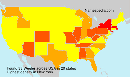 Surname Weeler in USA Surname Weeler in USA