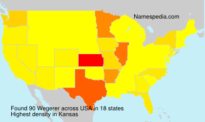 Surname Wegerer in USA Surname Wegerer in USA