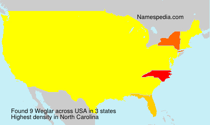 Surname Weglar in USA Surname Weglar in USA