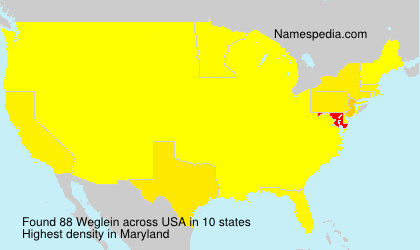 Surname Weglein in USA Surname Weglein in USA