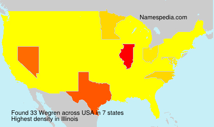 Surname Wegren in USA Surname Wegren in USA