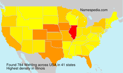 Surname Wehling in USA Surname Wehling in USA