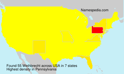 Surname Weihbrecht in USA Surname Weihbrecht in USA