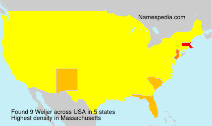 Surname Weijer in USA Surname Weijer in USA