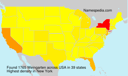 Surname Weingarten in USA Surname Weingarten in USA