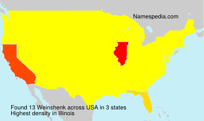 Surname Weinshenk in USA Surname Weinshenk in USA