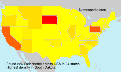 Surname Weischedel in USA Surname Weischedel in USA