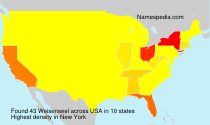 Surname Weisenseel in USA Surname Weisenseel in USA