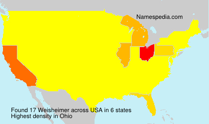 Surname Weisheimer in USA Surname Weisheimer in USA