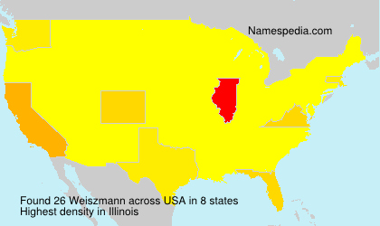 Surname Weiszmann in USA Surname Weiszmann in USA