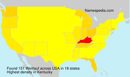 Surname Weitlauf in USA Surname Weitlauf in USA