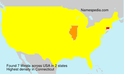 Surname Wejda in USA Surname Wejda in USA