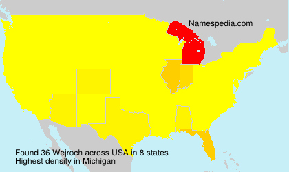 Surname Wejroch in USA Surname Wejroch in USA