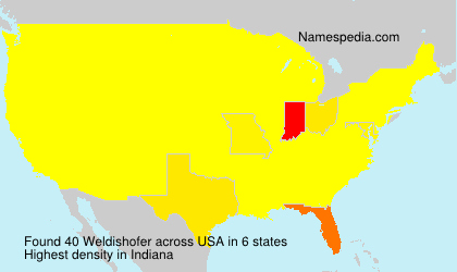 Surname Weldishofer in USA Surname Weldishofer in USA