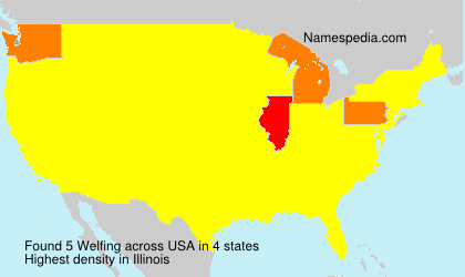 Surname Welfing in USA Surname Welfing in USA