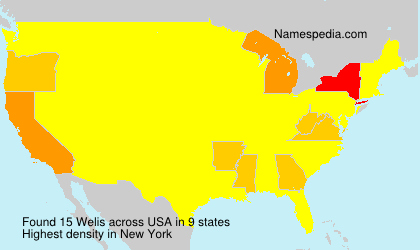 Surname Welis in USA Surname Welis in USA