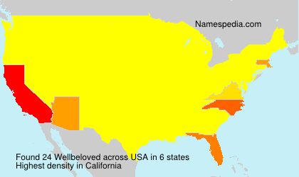 Surname Wellbeloved in USA Surname Wellbeloved in USA