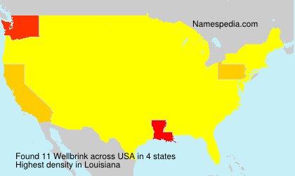 Surname Wellbrink in USA Surname Wellbrink in USA