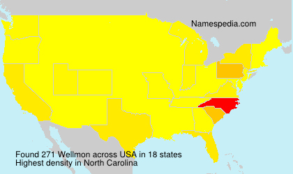 Surname Wellmon in USA Surname Wellmon in USA