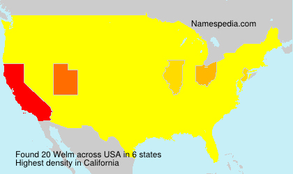 Surname Welm in USA Surname Welm in USA