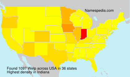 Surname Welp in USA Surname Welp in USA