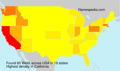 Surname Welts in USA Surname Welts in USA