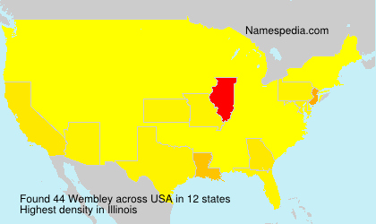 Surname Wembley in USA Surname Wembley in USA