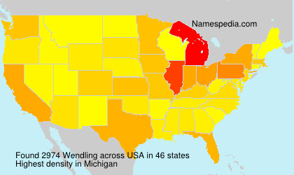 Surname Wendling in USA Surname Wendling in USA