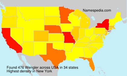 Surname Wengler in USA Surname Wengler in USA