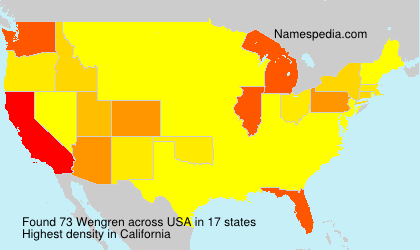 Surname Wengren in USA Surname Wengren in USA