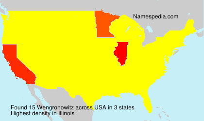 Surname Wengronowitz in USA Surname Wengronowitz in USA