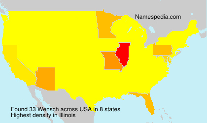 Surname Wensch in USA Surname Wensch in USA