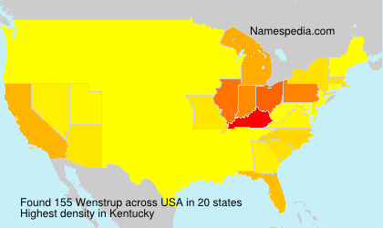 Surname Wenstrup in USA Surname Wenstrup in USA