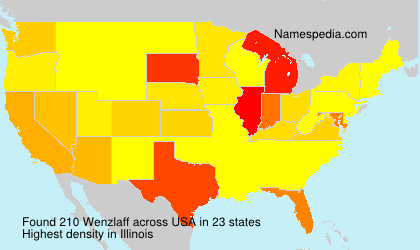 Surname Wenzlaff in USA Surname Wenzlaff in USA