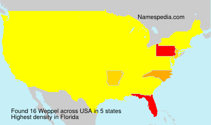 Surname Weppel in USA Surname Weppel in USA