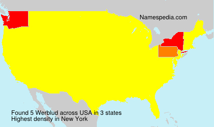 Surname Werblud in USA Surname Werblud in USA