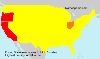 Surname Werkner in USA Surname Werkner in USA