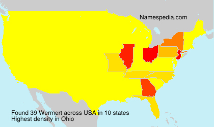 Surname Wermert in USA Surname Wermert in USA