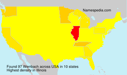 Surname Werrbach in USA Surname Werrbach in USA