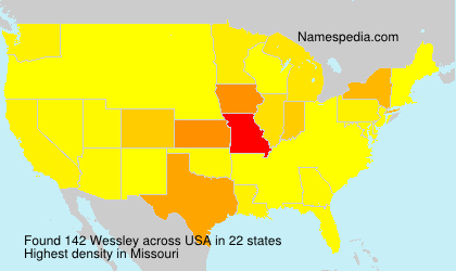 Surname Wessley in USA Surname Wessley in USA