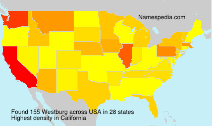 Surname Westburg in USA Surname Westburg in USA