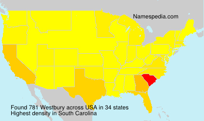 Surname Westbury in USA Surname Westbury in USA