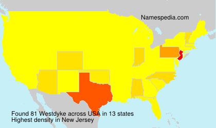 Surname Westdyke in USA Surname Westdyke in USA