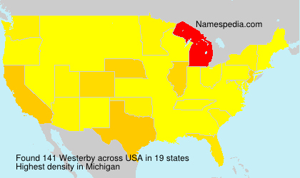 Surname Westerby in USA Surname Westerby in USA